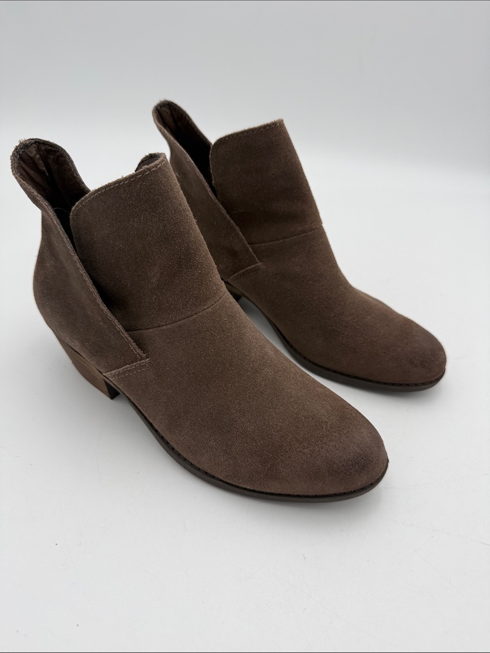 me too Purple Accent Ankle Boots women 7.5M casual festival fall Y2K retro rodeo - Picture 2 of 15
